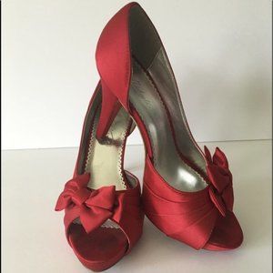 Michaelangelo Red High Heels